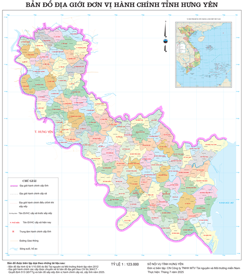 Bản đồ hành chính Xã Quang Lịch