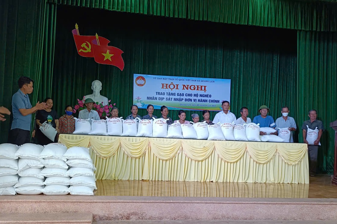 Tích cực thi đua lập thành tích chào mừng Đại hội đại biểu MTTQ và các tổ chức chính trị - xã hội xã Quang Lịch, nhiệm kỳ 2025 - 2030