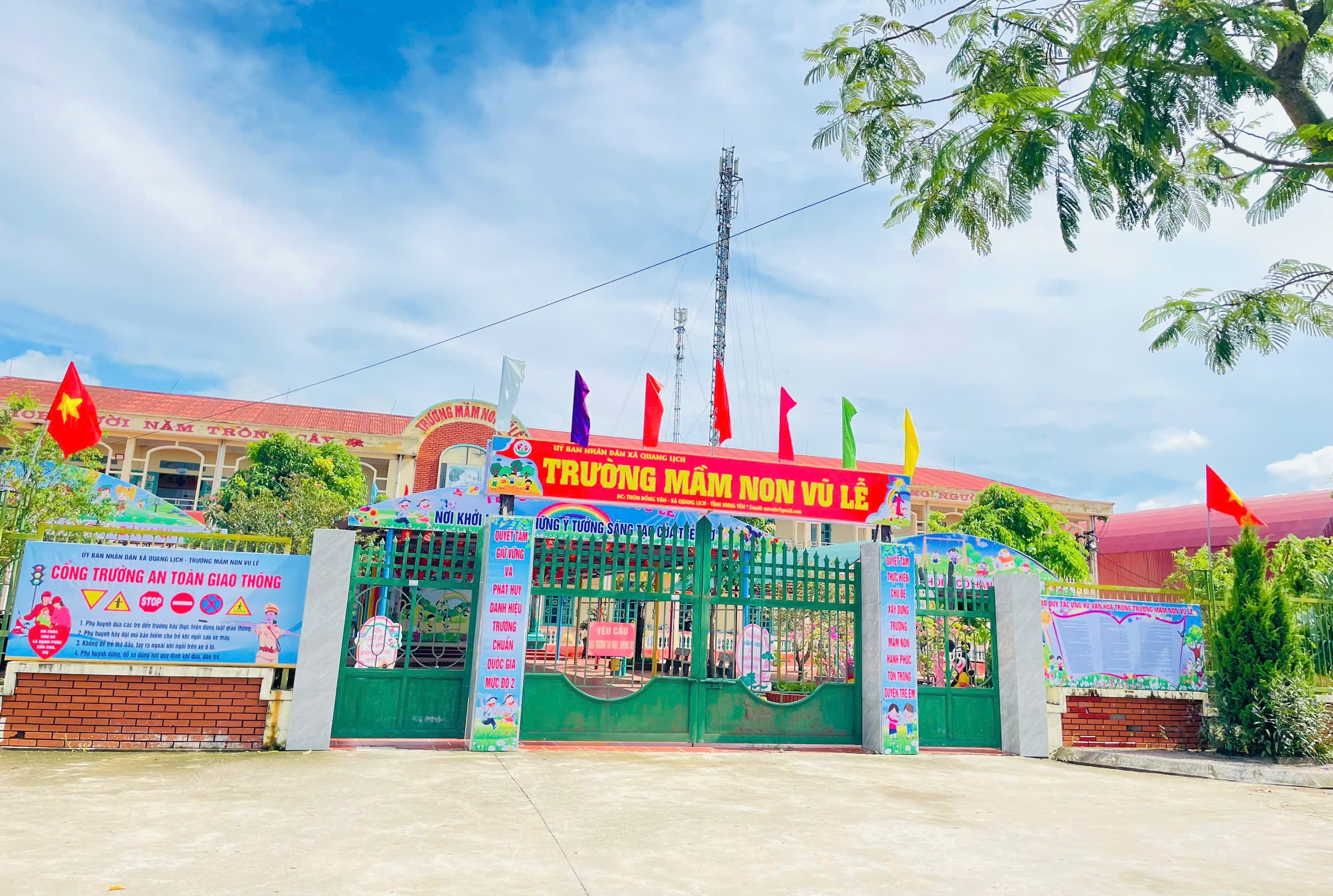 Trường Mầm non Vũ Lễ: Sẵn sàng đón năm học mới