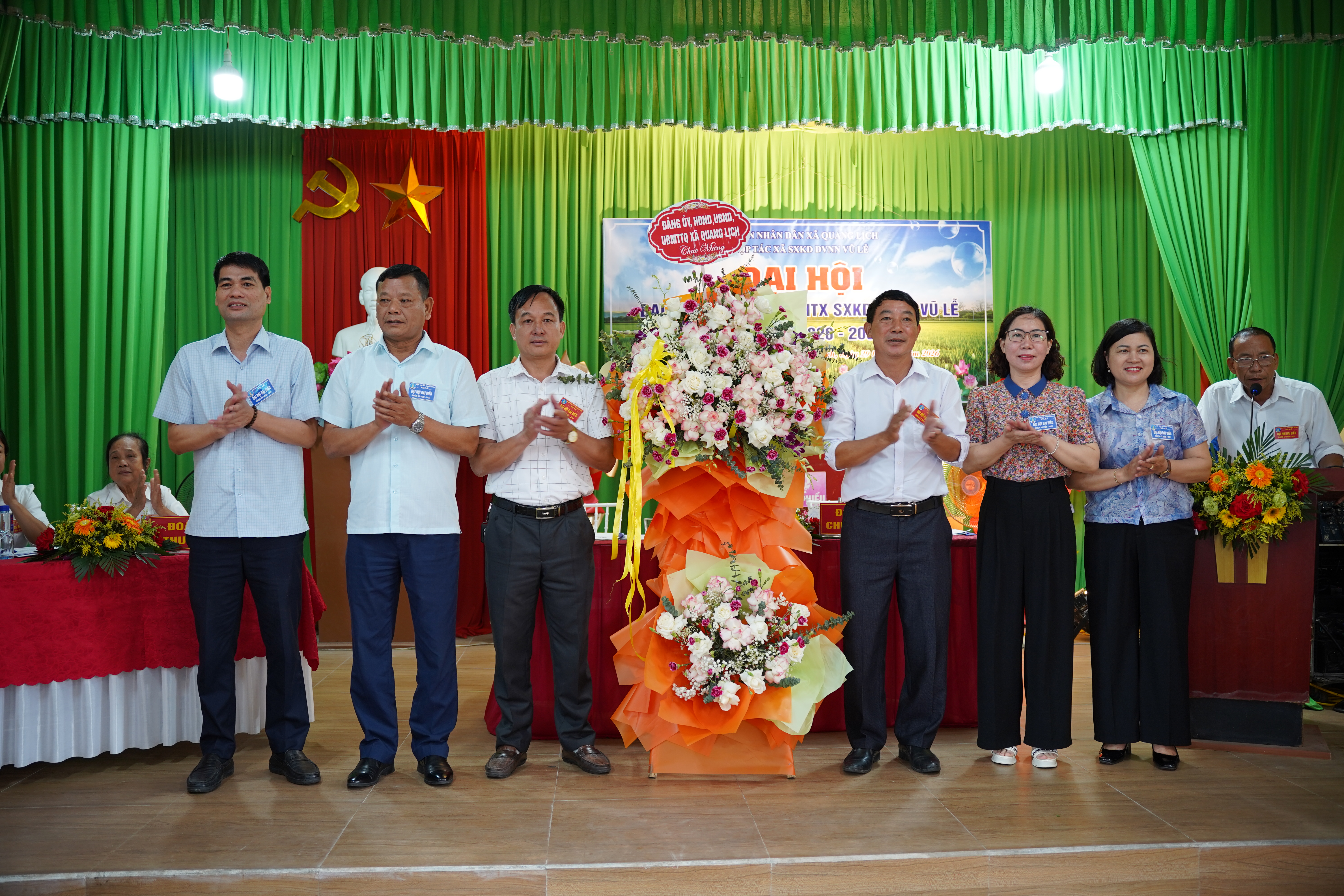 HTX SXKD DVNN Vũ Lễ Đại hội đại biểu thành viên nhiệm kỳ 2026 - 2031
