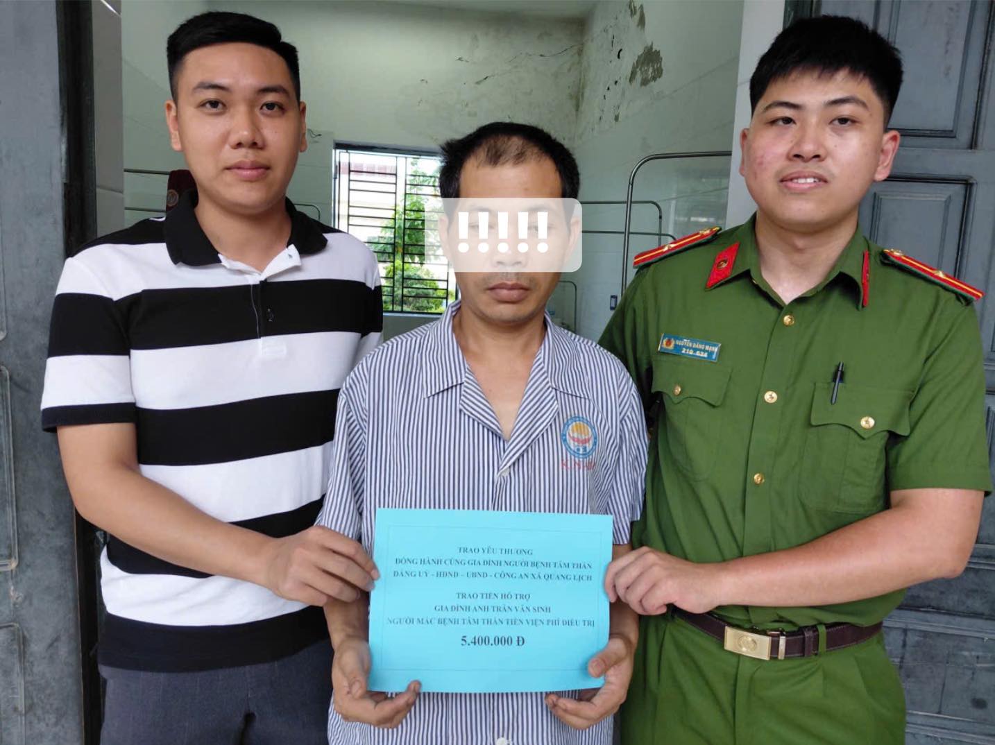 Hành động khẩn trương - hỗ trợ kịp thời bảo đảm an ninh trật tự trên địa bàn xã Quang Lịch