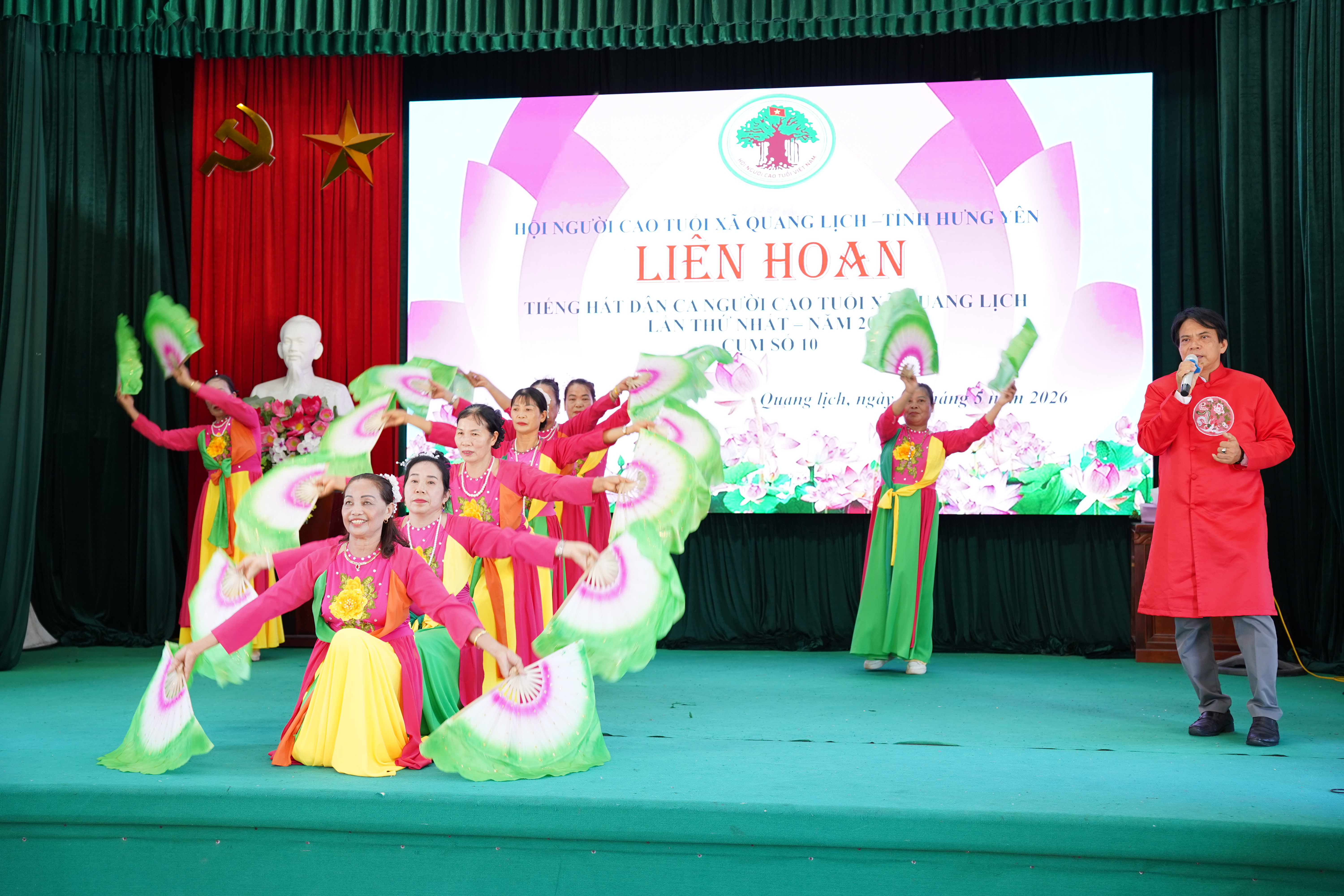 Liên hoan tiếng hát dân ca người cao tuổi xã Quang Lịch lần thứ Nhất - năm 2026