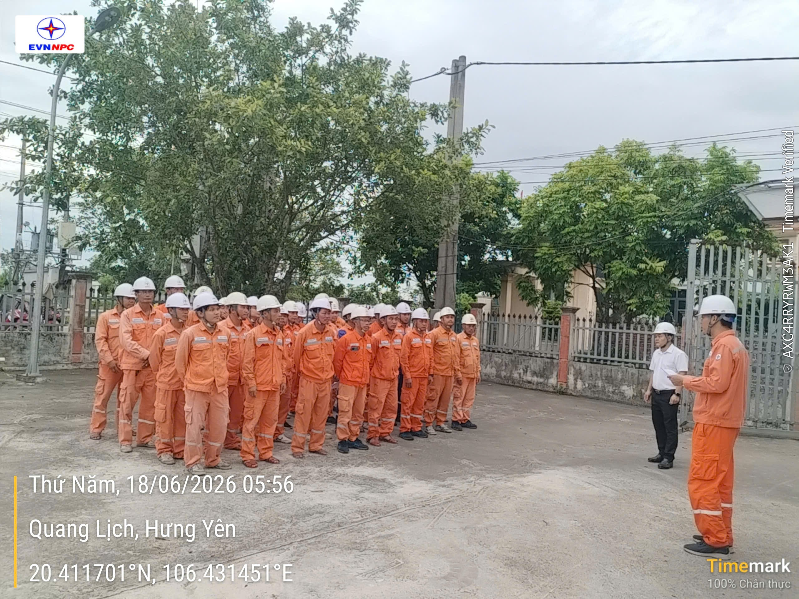 Điện lực Kiến Xương - Công ty Điện lực Hưng Yên chủ động công tác cấp điện trong mùa nắng nóng nóng năm 2026