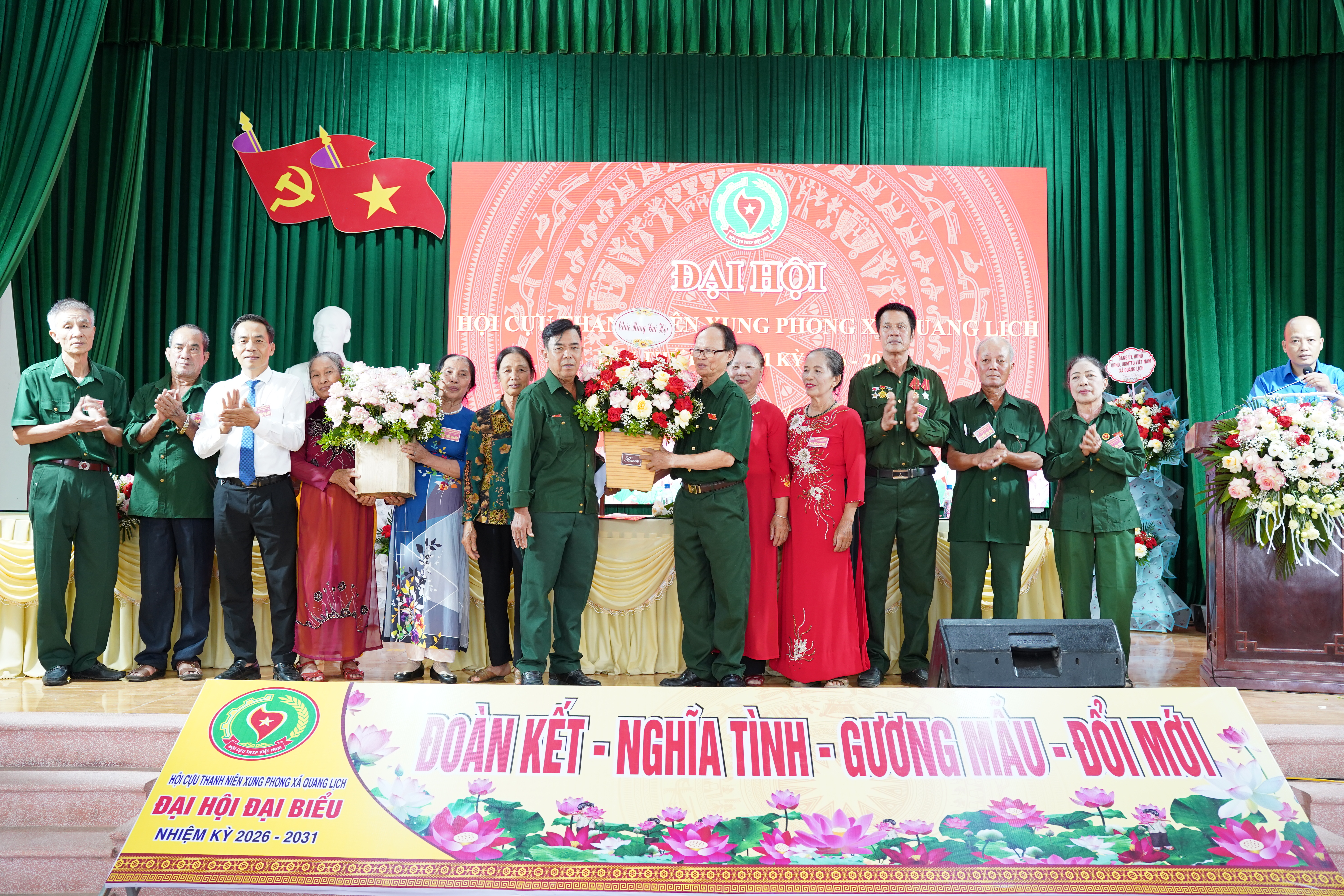 Đại hội Hội Cựu Thanh niên xung phong xã Quang Lịch lần thứ I, nhiệm kỳ 2026-2031