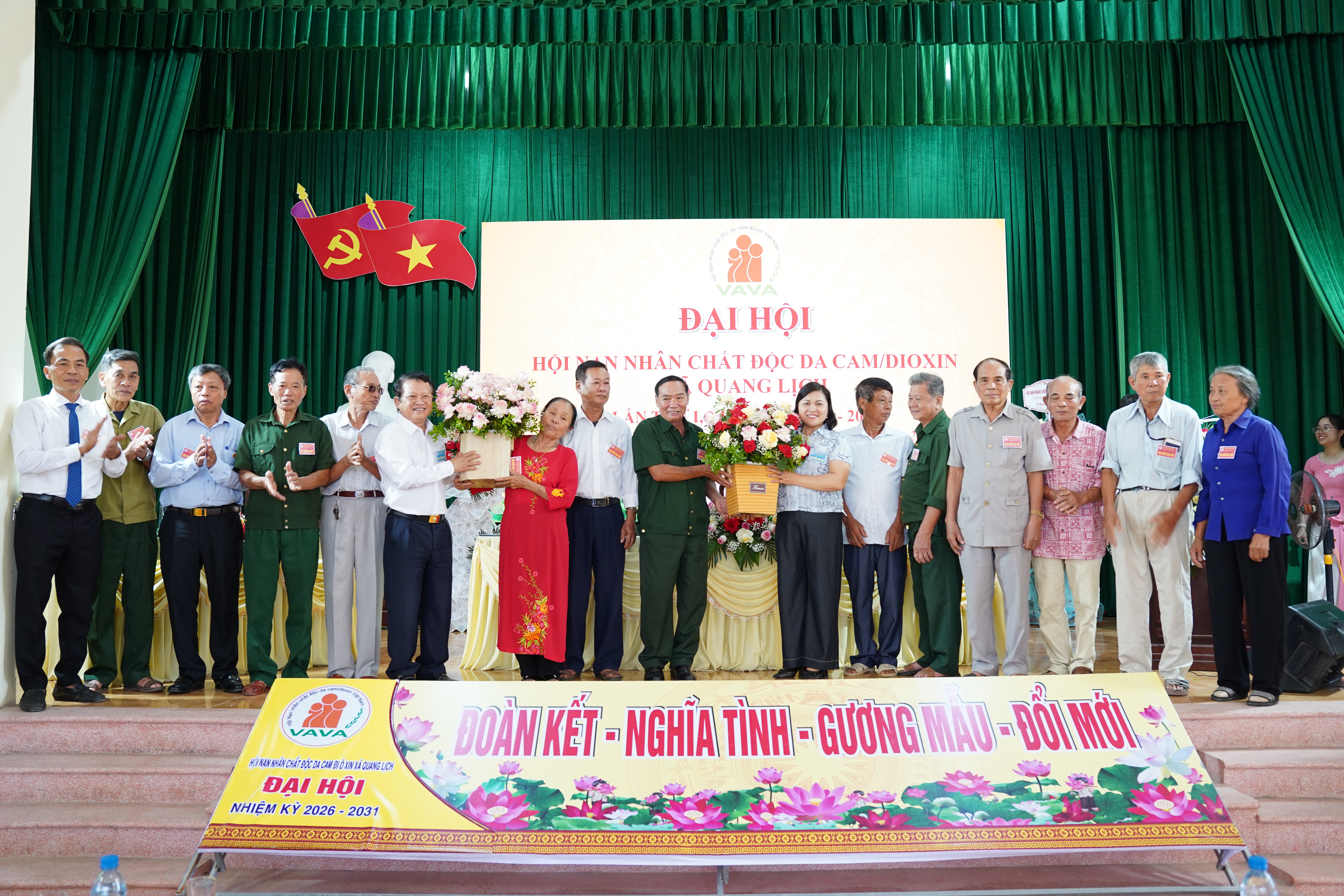 Đại hội Hội Nạn nhân chất độc da cam/Dioxin xã Quang Lịch lần thứ I nhiệm kỳ 2026 - 2031 thành công tốt đẹp