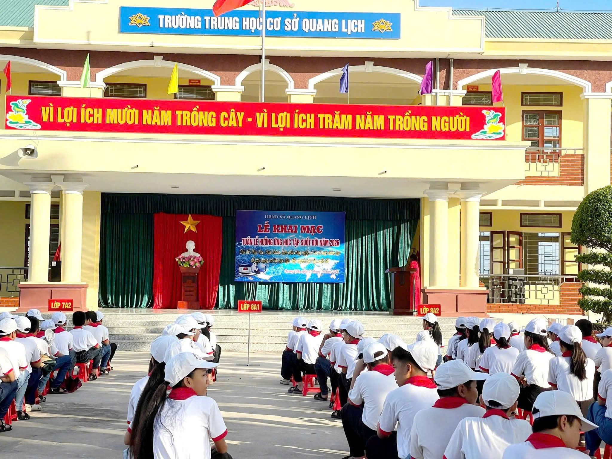 Xã Quang Lịch tổ chức lễ khai mạc Tuần lễ hưởng ứng học tập suốt đời năm 2026
