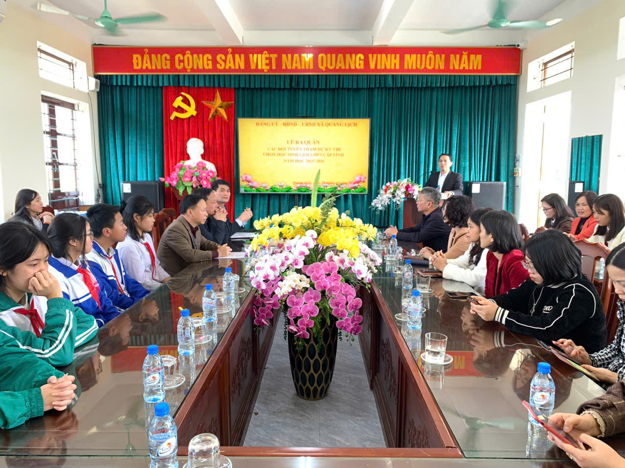 Ra quân các đội tuyển tham dự kỳ thi chọn học sinh giỏi lớp 9 cấp tỉnh năm học 2025-2026