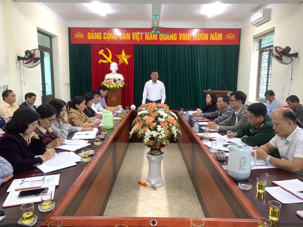 Giao ban công tác tháng 2/2026