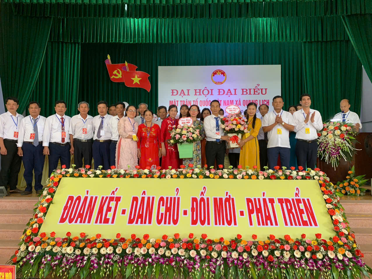 Đại hội đại biểu MTTQ xã Quang Lịch, nhiệm kỳ 2025 - 2030 thành công tốt đẹp