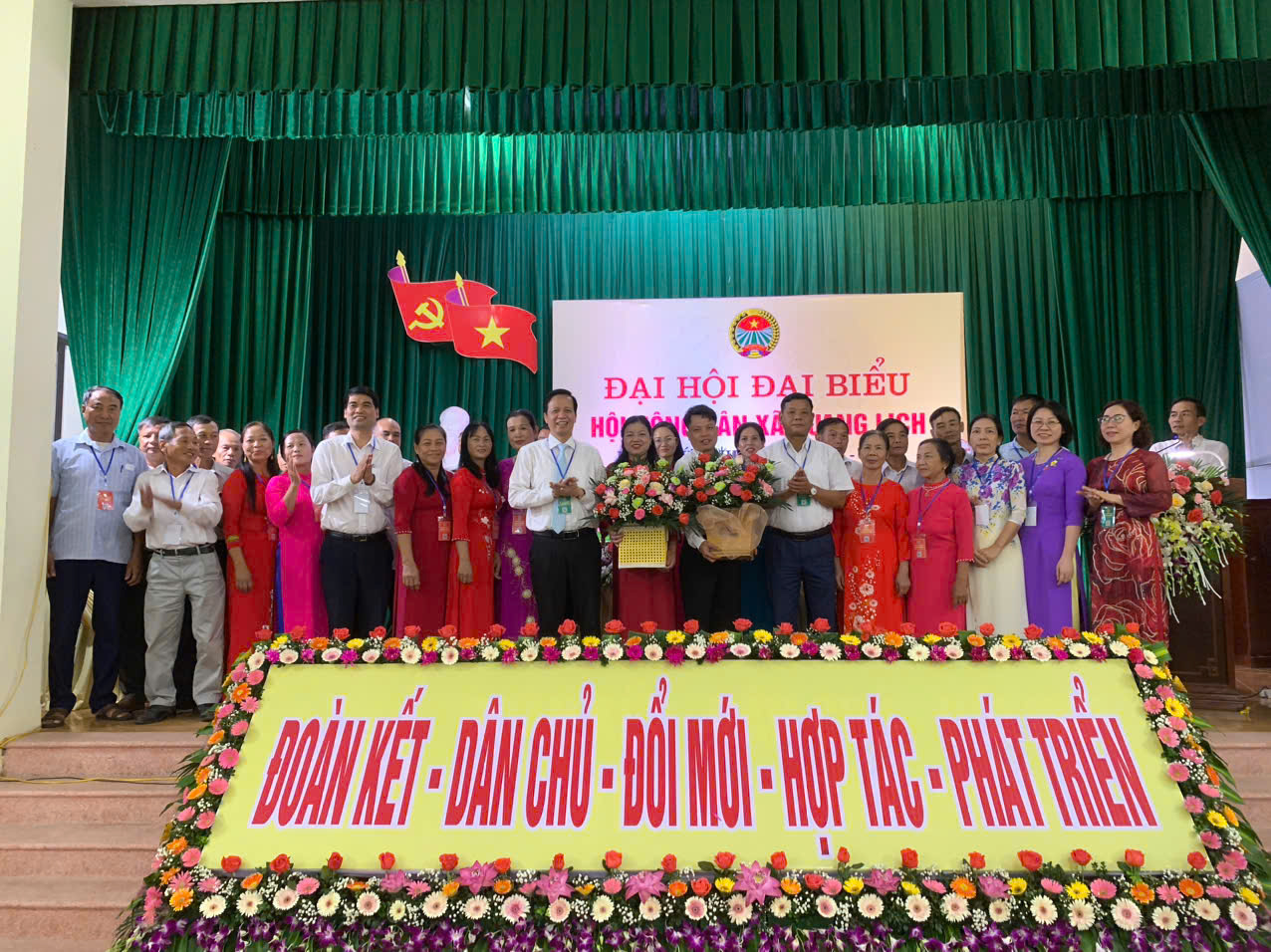 Đại hội đại biểu Hội Nông dân xã Quang Lịch lần thứ I, nhiệm kỳ 2025 - 2030 thành công tốt đẹp