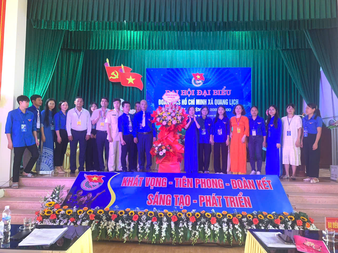 Đại hội đại biểu Đoàn TNCS Hồ Chí Minh xã Quang Lịch lần thứ I, nhiệm kỳ 2025 - 2030