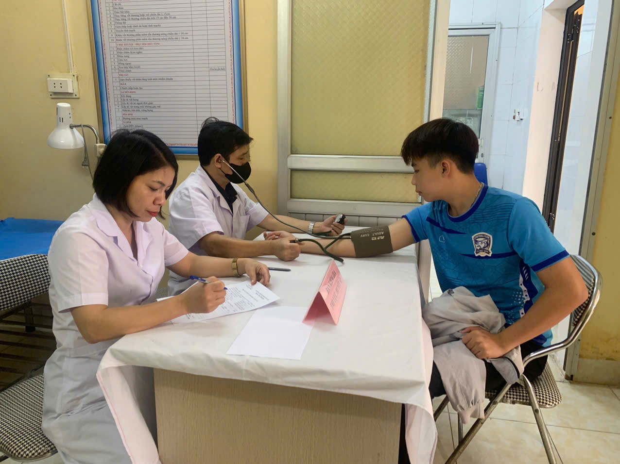 Xã Quang Lịch tổ chức tốt việc khám sơ tuyển nghĩa vụ quân sự năm 2026