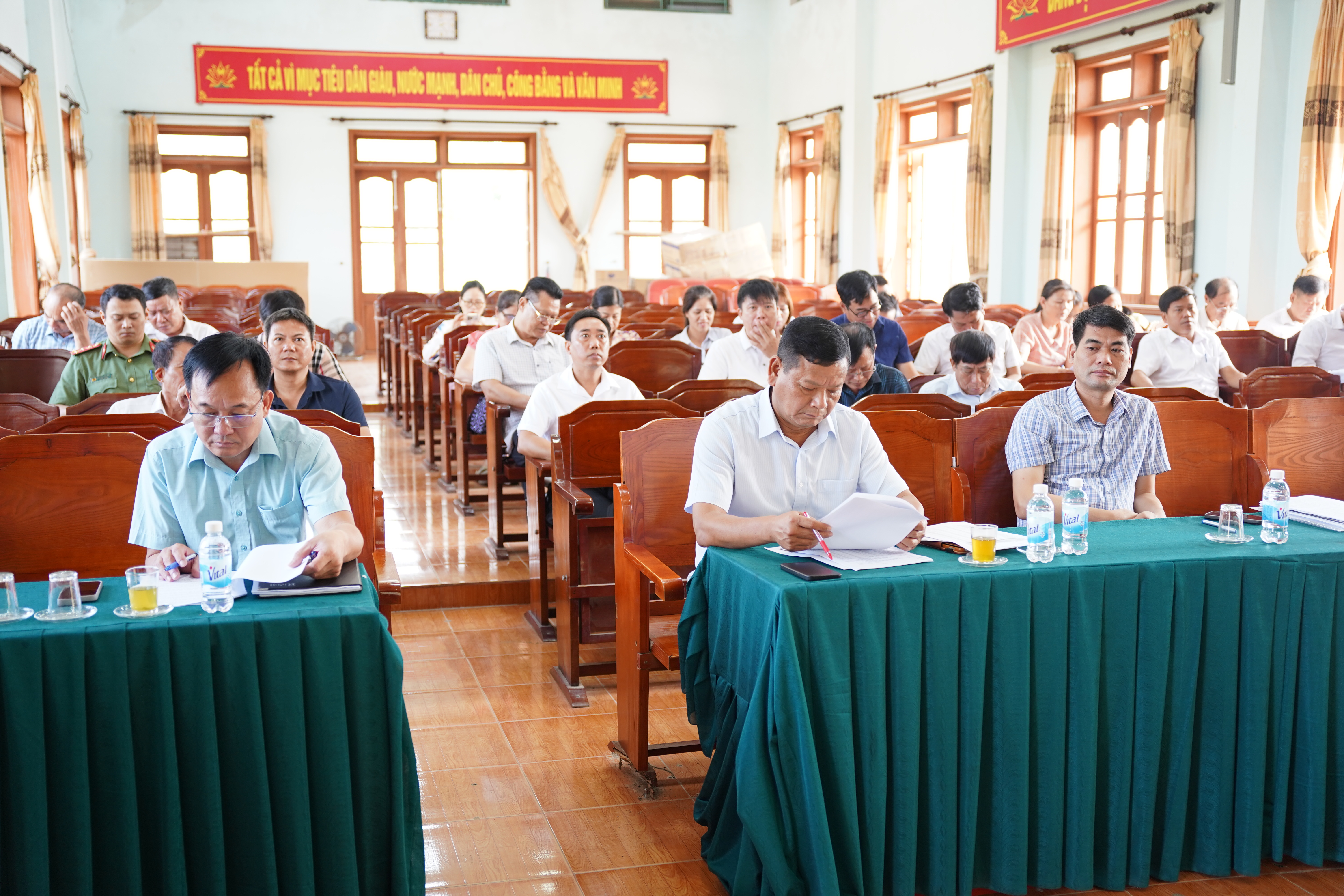 Xã Quang Lịch triển khai kế hoạch bình xét các danh hiệu văn hóa năm 2026