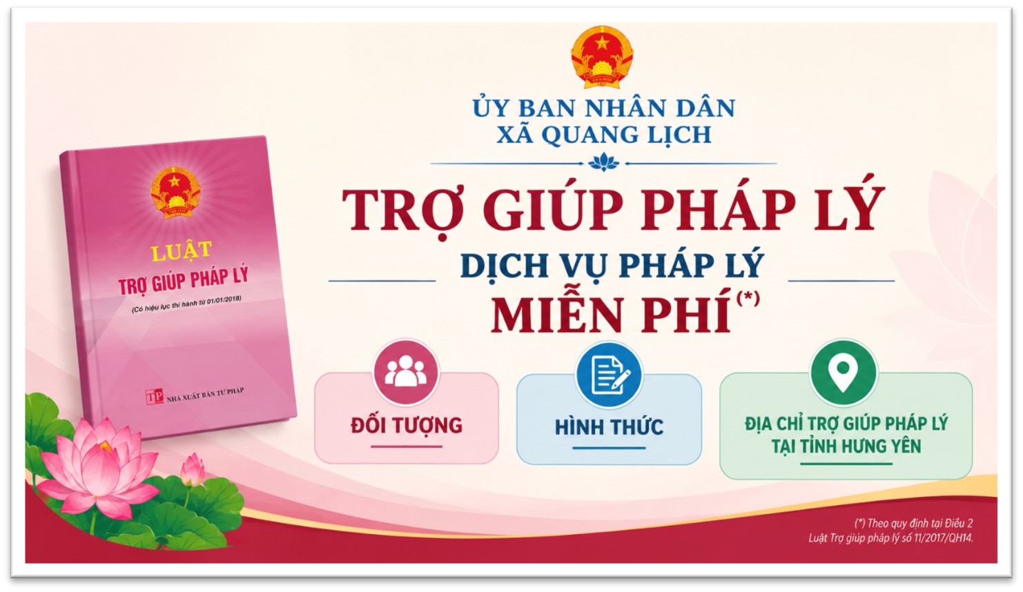 Trợ giúp pháp lý miễn phí - Bảo đảm quyền tiếp cận công lý